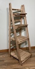 4 tier wood metal shelf for sale  Ozark