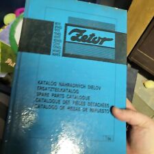 Manual de catálogo de peças de trator Zetor 8111 8145 9111 9145 10111 10145 12145  comprar usado  Enviando para Brazil