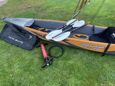 Kayak inflable para 2 personas Aqua Marina Tomahawk AIR-K 440 - naranja/gris, usado segunda mano  Embacar hacia Argentina