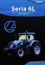 Landini 6L Series 2015 catalogue brochure tracteur Traktor tractor, używany na sprzedaż  PL