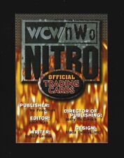 1999 topps wcw d'occasion  Expédié en Belgium