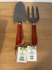 Set of Wooden Handled Garden Tools - Hand Fork & Trowel **FACTORY SECONDS** for sale  Shipping to South Africa