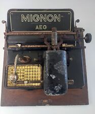 Antique typewriter aeg d'occasion  Expédié en Belgium