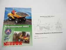 Prospekt neuson 4002h gebraucht kaufen  Merseburg