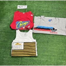 Lote de 3 regatas masculinas tamanho XXL praia sem mangas Adidas Fly Society Bulls a granel comprar usado  Enviando para Brazil