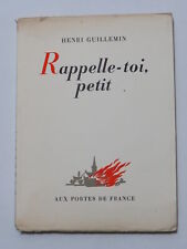 Henri guillemin rappelle d'occasion  France
