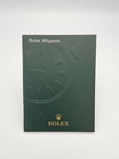 Rolex milgauss booklet gebraucht kaufen  Versand nach Germany