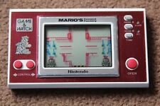 NINTENDO GAME & WATCH MARIO BROS CEMENT FACTORY ML-102 1983 VERY NICE CONDITION for sale  CHICHESTER