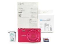 【EXC+5 COM CARTÃO SD】Sony Cyber-shot DSC-WX300 18.2MP Câmera Digital Vermelha Do Japão comprar usado  Enviando para Brazil
