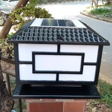 Lámpara de pilar solar de alta calidad LED luz solar de jardín exterior segunda mano  Embacar hacia Argentina