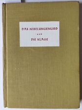 Nibelungenlied klage handschri gebraucht kaufen  Unterrath