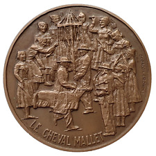 Bronze art medal d'occasion  Expédié en Belgium