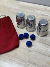 Tazas y bolas de colección azul real bolas mágicas de punto, usado segunda mano  Embacar hacia Argentina