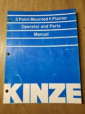 Kinze point mounted for sale  Tremont