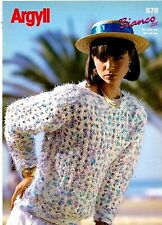 Argyll bianco knitting for sale  SEVENOAKS