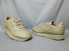Used, Reebok Men's Classic Leather Ripple Sneakers Triple Green Size 9 NEW NO BOX! for sale  Shipping to South Africa