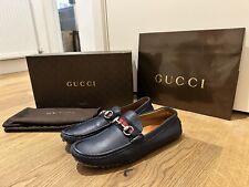 Gucci blue drivers for sale  LONDON