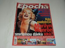 Epocha 16/2012 Slovak magazine Marilyn Monroe, Victoria Beckham, Gwen Stefani na sprzedaż  PL