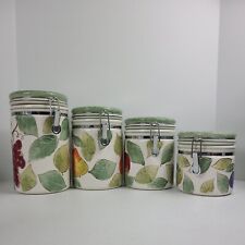 Piece ceramic canister for sale  Melbourne