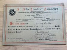 1891 john ambulance for sale  IPSWICH