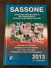 Catalogo sassone francobolli usato  Roma