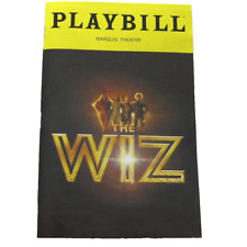 Playbill de Broadway THE WIZ Marquis Theatre abril de 2024 segunda mano  Embacar hacia Argentina