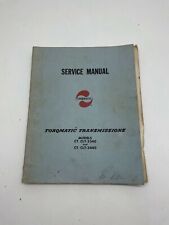 Torqmatic Transmissions CT CLT-3340, CT CLT-3440 Factory Service Manual c. 1962 na sprzedaż  Wysyłka do Poland