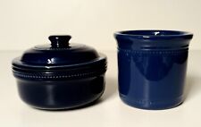 Blue glazed stoneware for sale  Shipping to Ireland