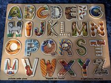 Melissa doug alphabet for sale  Coal Township