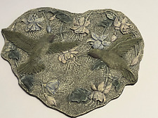 NICE Tranquil Garden Hummingbirds Stepping Stone/ Wall Decor for sale  Shipping to South Africa