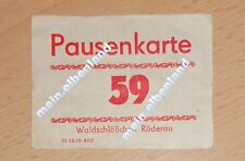 Riginal konzert pausenkarte gebraucht kaufen  Deutschland