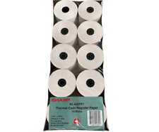 Rollos de papel térmico SHARP genuino de 1 - 3/4” x 235’ - Paquete de 10 segunda mano  Embacar hacia Argentina