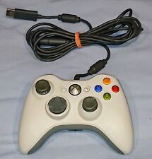 Official Microsoft Xbox 360 White Wired Controller TESTED & WORKING for sale  Shipping to South Africa