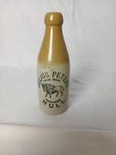 Victorian Antique Vintage Julius Peters Stone Bottle Registered Hull for sale  Shipping to South Africa