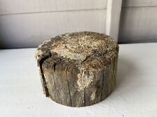 Driftwood log plinth for sale  BRAINTREE