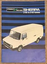 Freight rover sherpa for sale  LEICESTER