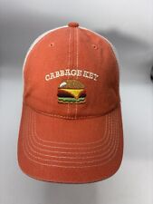 Boné de beisebol ajustável Cabbage Key FL Hamburger laranja caminhoneiro, usado comprar usado  Enviando para Brazil
