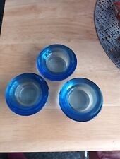 Ikea blue glass for sale  MERTHYR TYDFIL