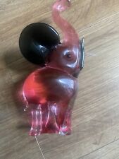 Solid glass elephant for sale  MIDDLESBROUGH