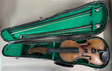 Vintage Unbranded Violin in Case - See Main Description for sale  Shipping to South Africa