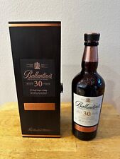 RARO Ballantine's Scotch Whisky 30 Anos Caixa e Garrafa Vazia Conjunto com Estojo comprar usado  Enviando para Brazil