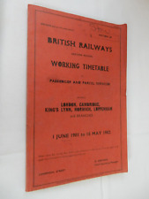 British railways eastern for sale  NORTHAMPTON