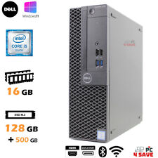 Dell i5 CPU / 16GB RAM / 128GB M.2 SSD + 500GB HDMI WiFi 3050 SFF Windows 11 Pro comprar usado  Enviando para Brazil