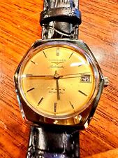 Reloj suizo Longines 1973 vintage 5 estrellas Admiral oro 10K fecha llena como está segunda mano  Embacar hacia Argentina