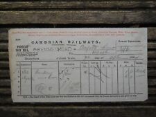 Cambrian railways parcels for sale  READING