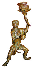 Bronze kerzenhalter figur gebraucht kaufen  Oberhausen