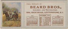 1925 calendar beard for sale  LONDON