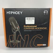 MTPHOEY Professional Studio Condenser Microphone Kit - Uni Directional Condenser for sale  Shipping to South Africa