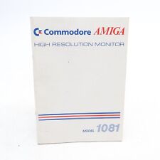 Monitor manual Commodore Amiga 1081 alta resolución segunda mano  Embacar hacia Argentina