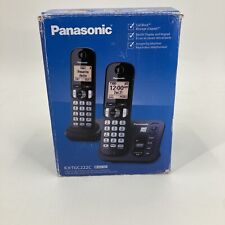 Teléfono inalámbrico Panasonic KX-TGC222C con contestador automático 2 teléfonos expandibles segunda mano  Embacar hacia Argentina